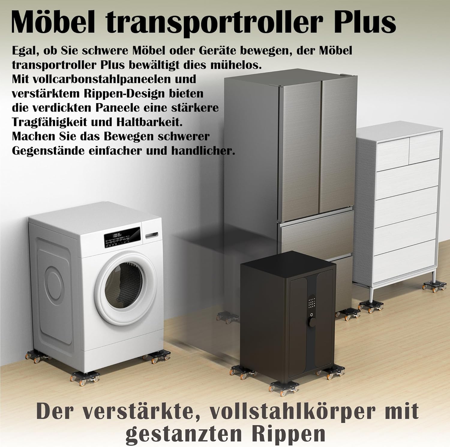 Detalle 2 de ONEON Möbel transportroller Plus