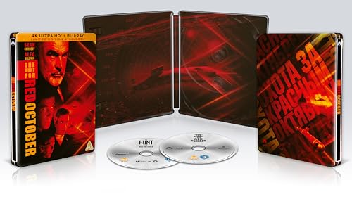 Detalle de The Hunt for Red October SteelBook Blu-ray (Region A) – A Practical, durable pick