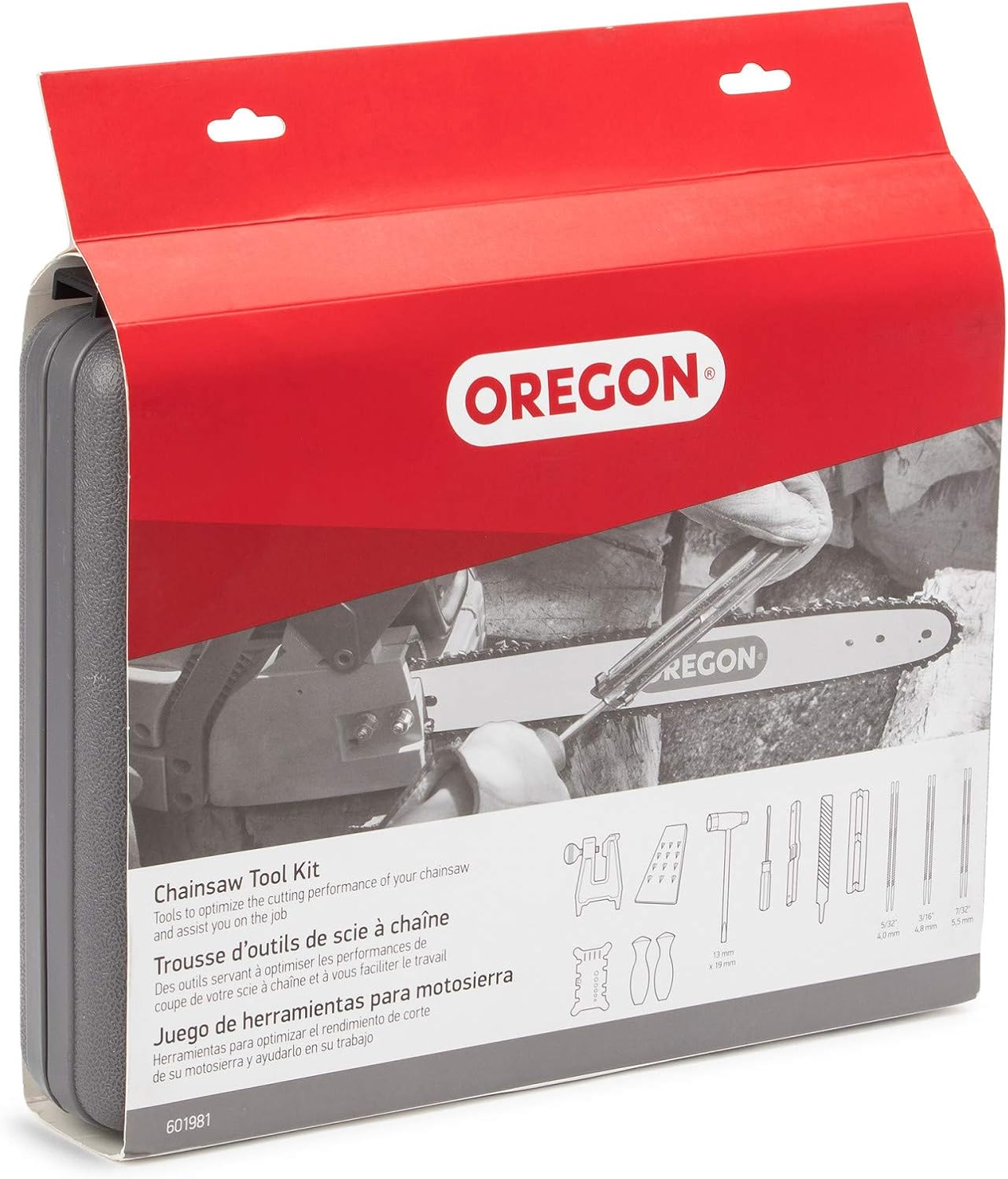 Detalle de Oregon 601981 Premium chainsaw sharpening kit 🪚