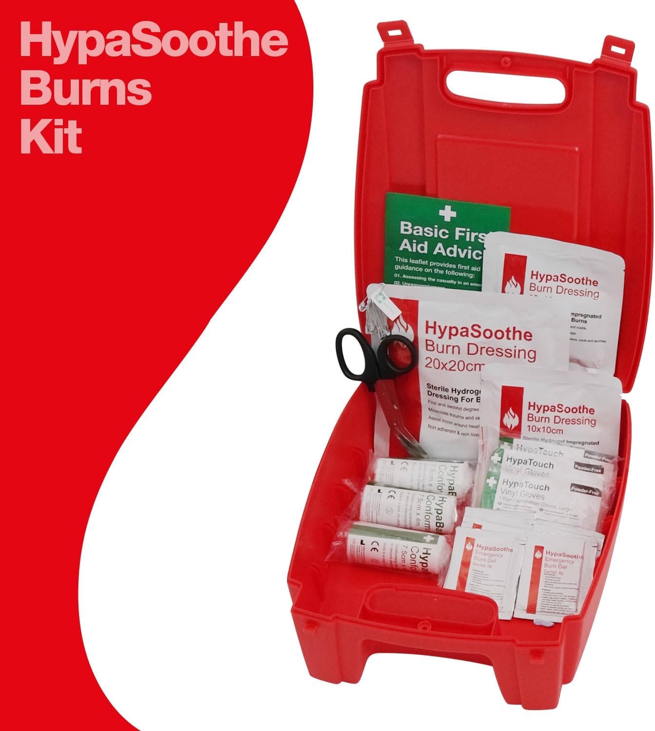Detalle de Safety First Aid Group Evolution First Aid, Eye Wash & Burns Point (Large) – 43cm x 91cm