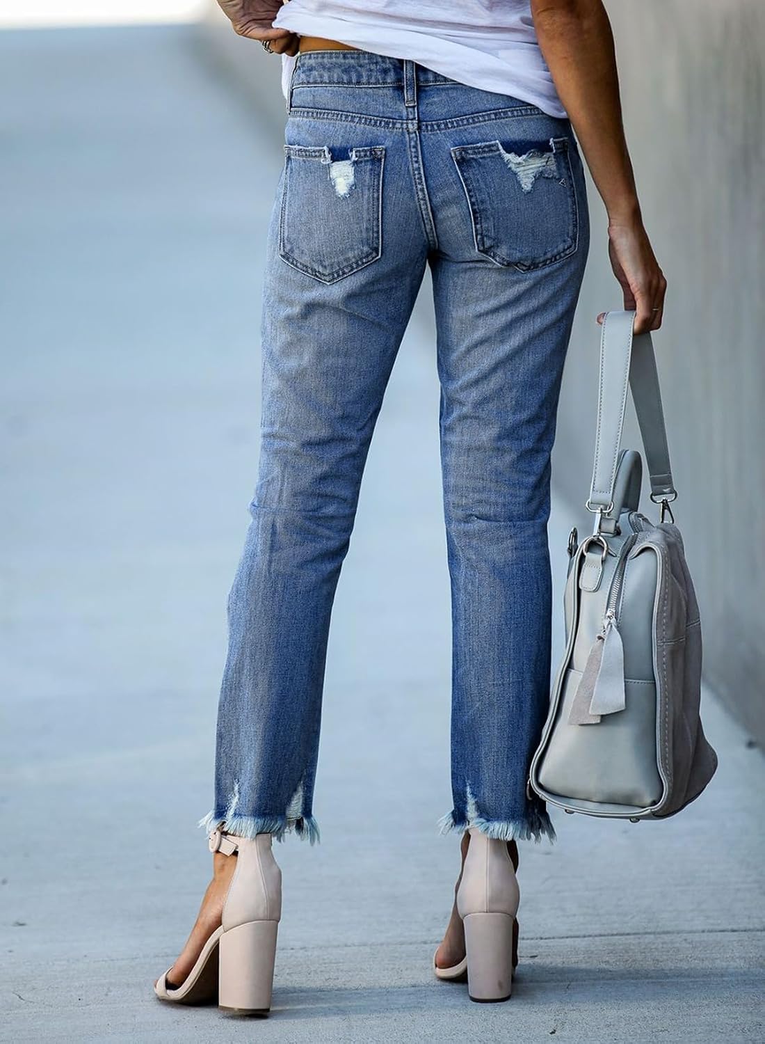 Thumbnail 1 de EVALESS High Waisted Tummy Control Jeans