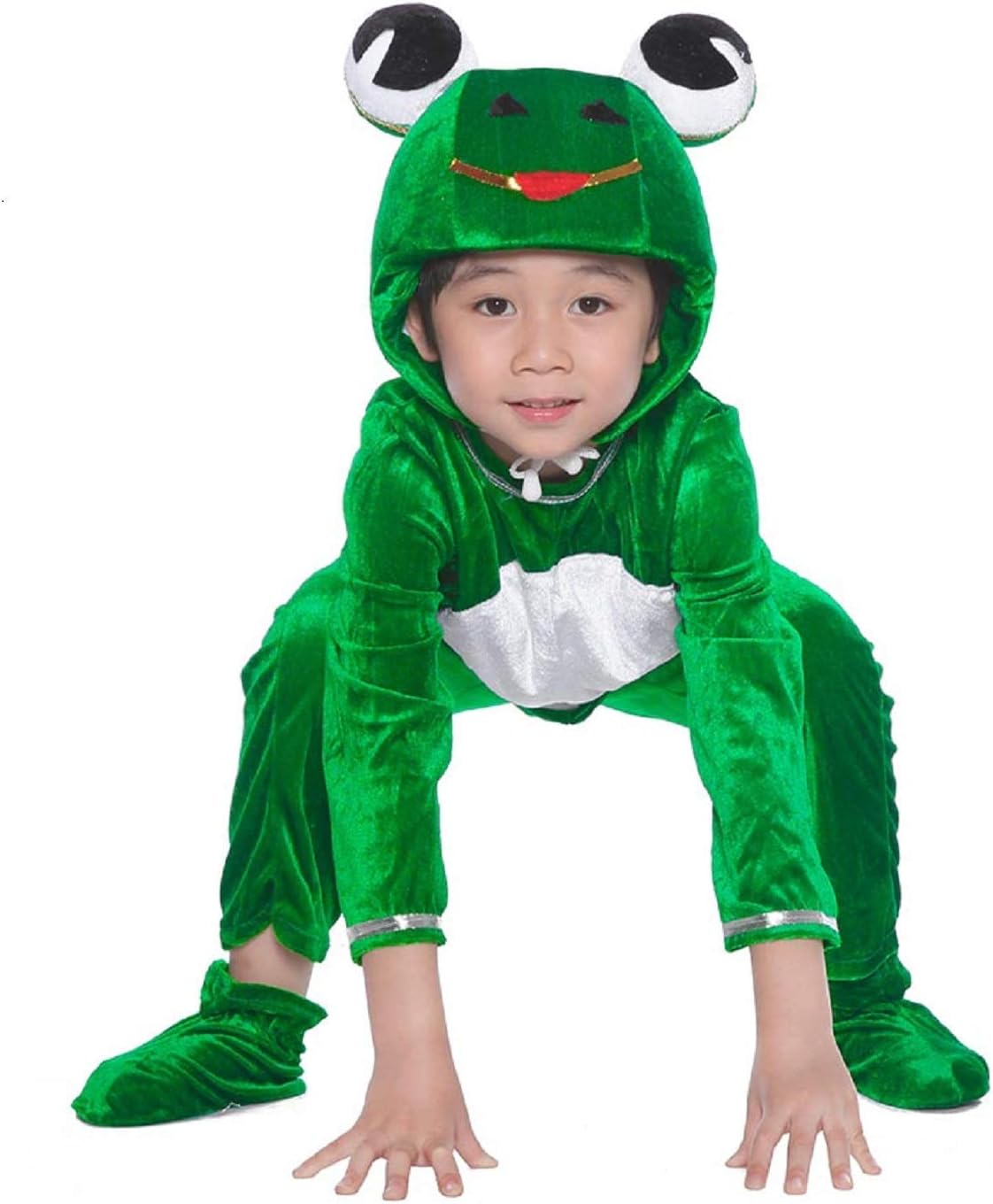 Detalle 2 de LOLANTA Costume di Carnevale unisex da bambino con motivo rana