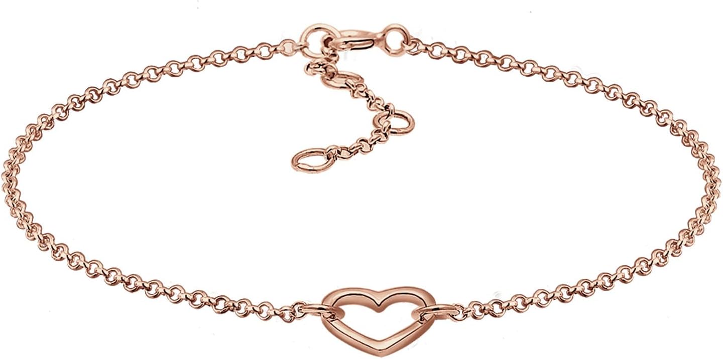 Thumbnail 5 de Elli Damen Herz 925 Sterling Silber Armband ❤