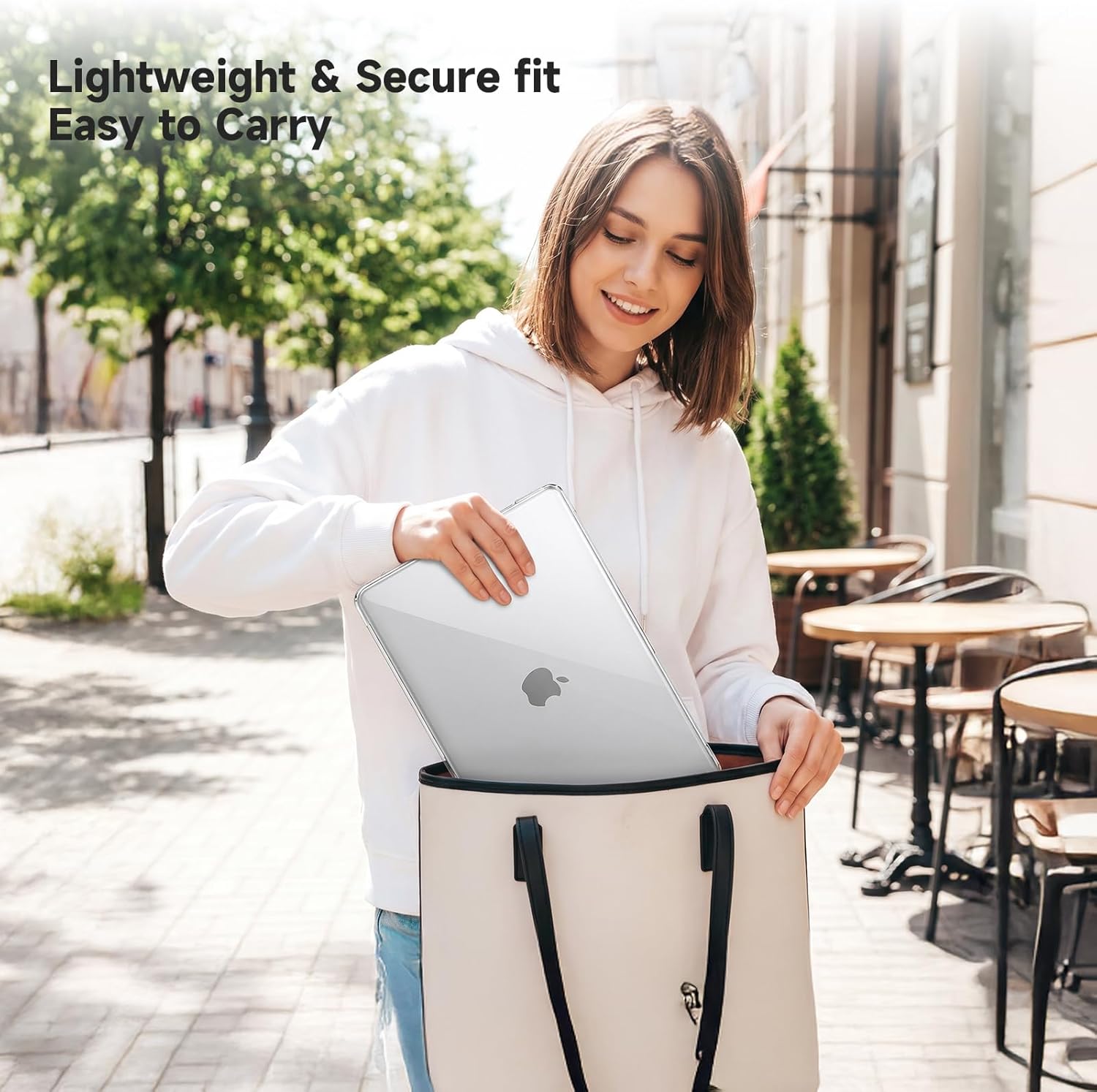 Thumbnail 6 de eleger Crystal Clear hard shell case for MacBook Neo 13 inch (A18 Pro, 2026) with crystal-transparent protection