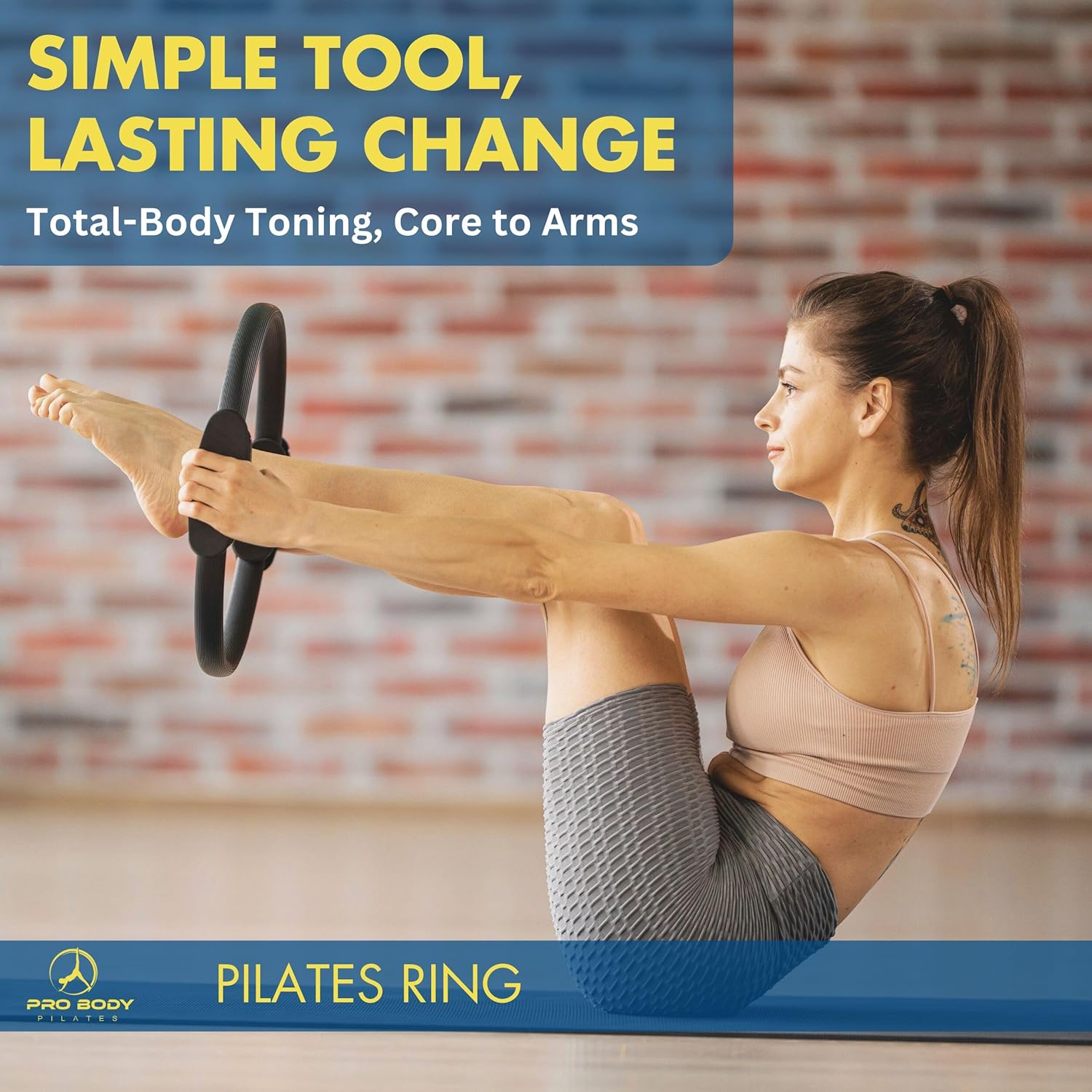 Thumbnail 1 de ProBody Pilates Fitness Circle 14" Pilates ring 🧘♀