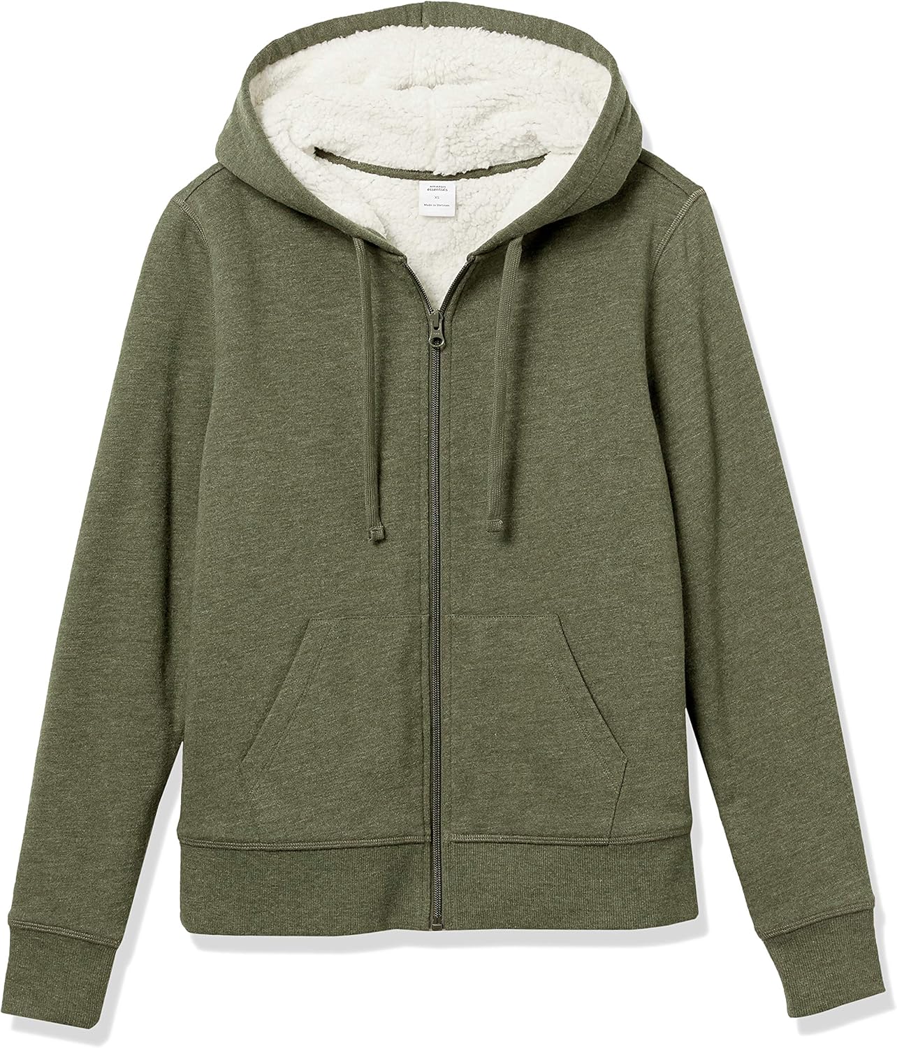 Thumbnail 4 de Veste à capuche zippée doublée Sherpa pour femme – Amazon Essentials