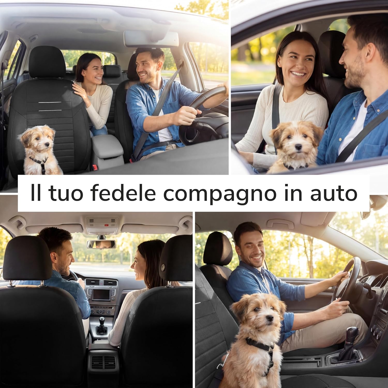 Thumbnail 5 de Upgrade4cars Coprisedili Anteriore Nero 2026