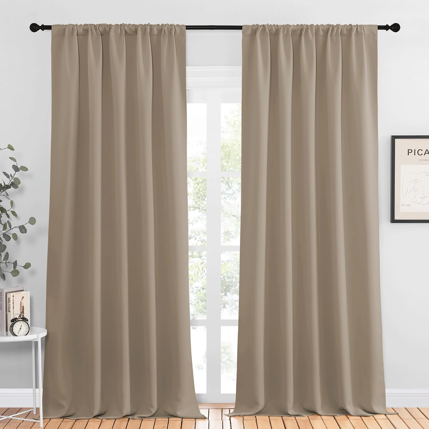 Detalle de NICETOWN Blackout Curtains 52 x 95 ๐ช