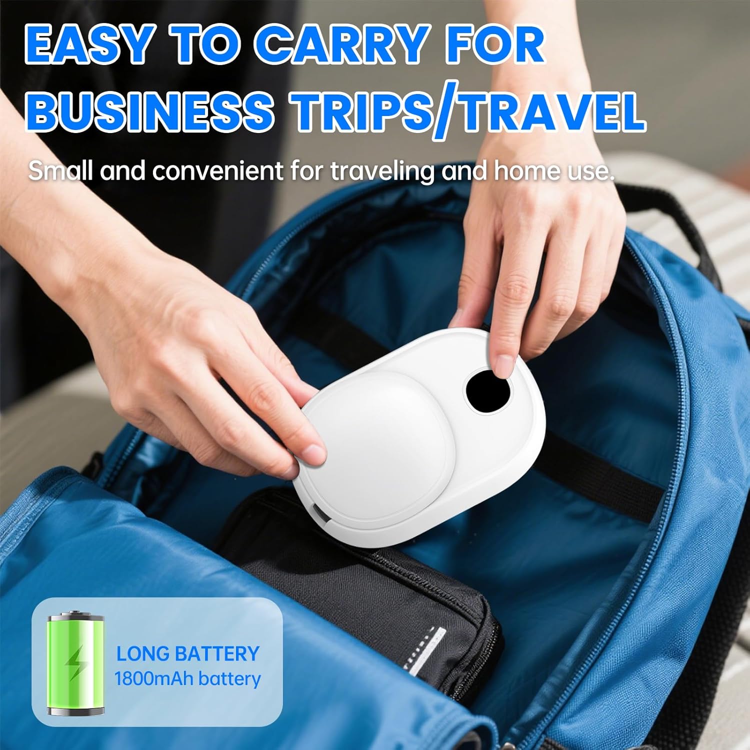 Thumbnail 6 de MISIRUN Porte brosse à dents UV-C 2 emplacements