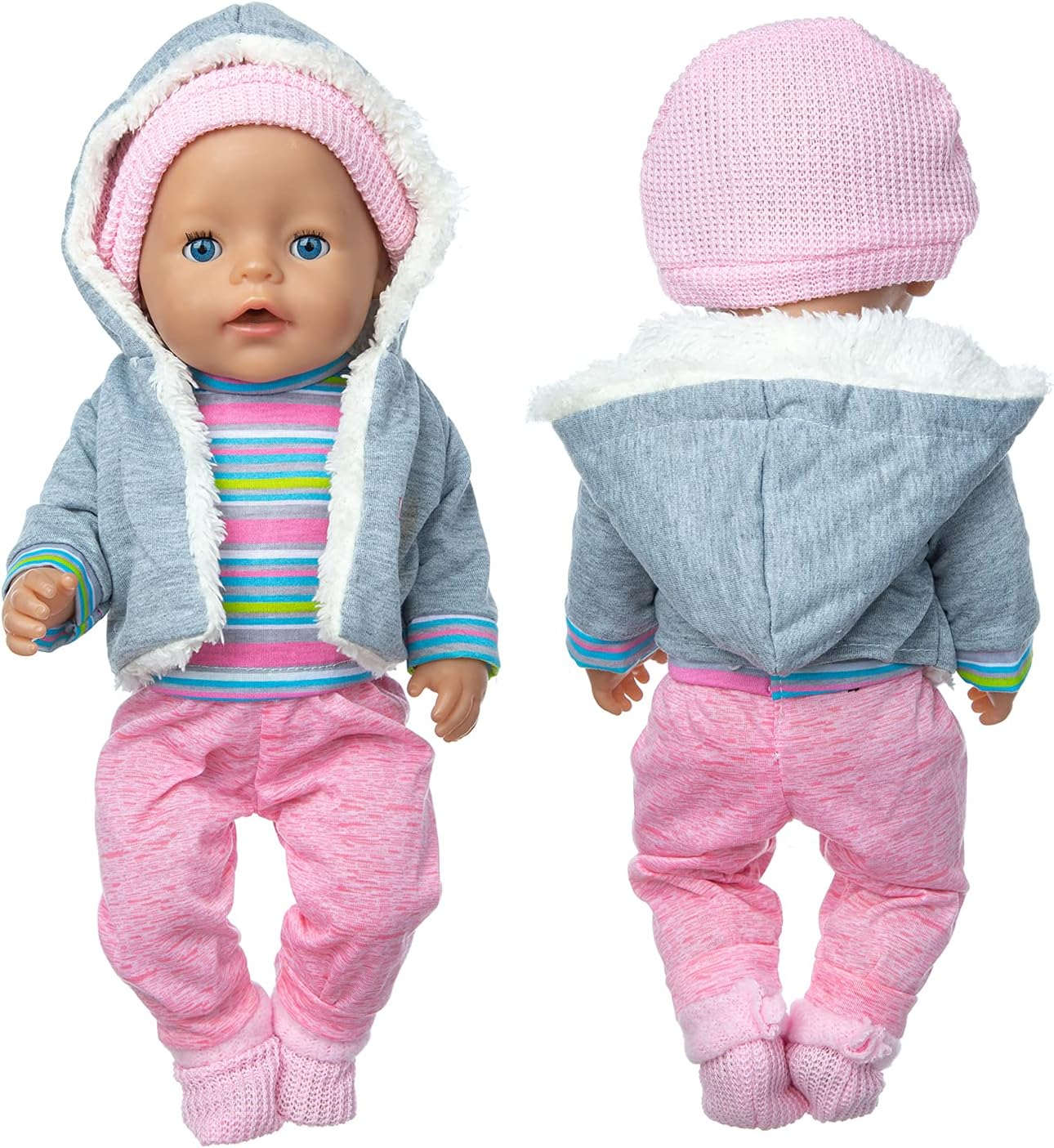 Thumbnail 1 de OTMOON Puppenkleidung Set für 36-43 cm