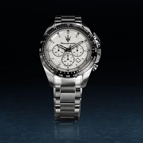 Detalle de Maserati Limited Edition Meteorite R8873612068: orologio cronografo da uomo in acciaio, 45 mm