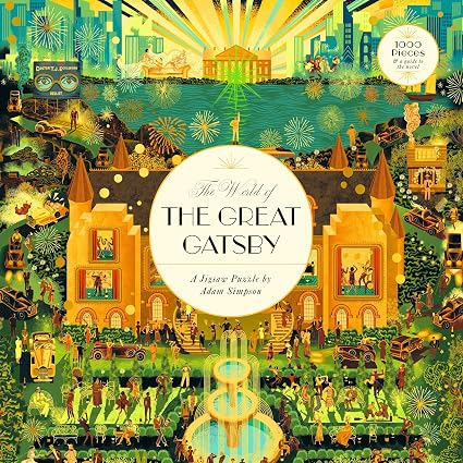 Detalle de The Great Gatsby 1000-Piece Puzzle 🃏