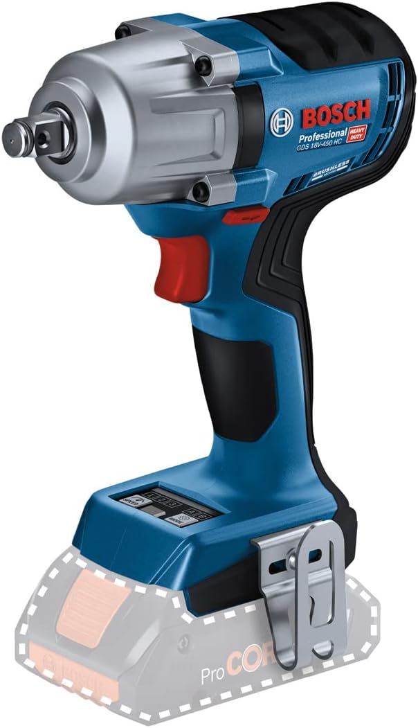 Thumbnail 5 de Bosch Professional GDS 18V-450 HC 18V System : boulonneuse sans fil 450 Nm, Bluetooth Low Energy GCY 42
