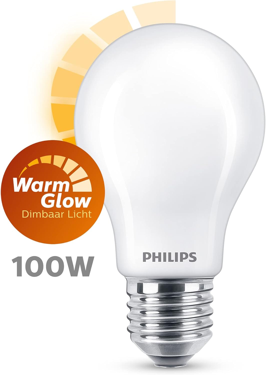 Detalle de Philips ampoule LED Classique E27 à intensité variable (équivalent 100 W) 2700 K