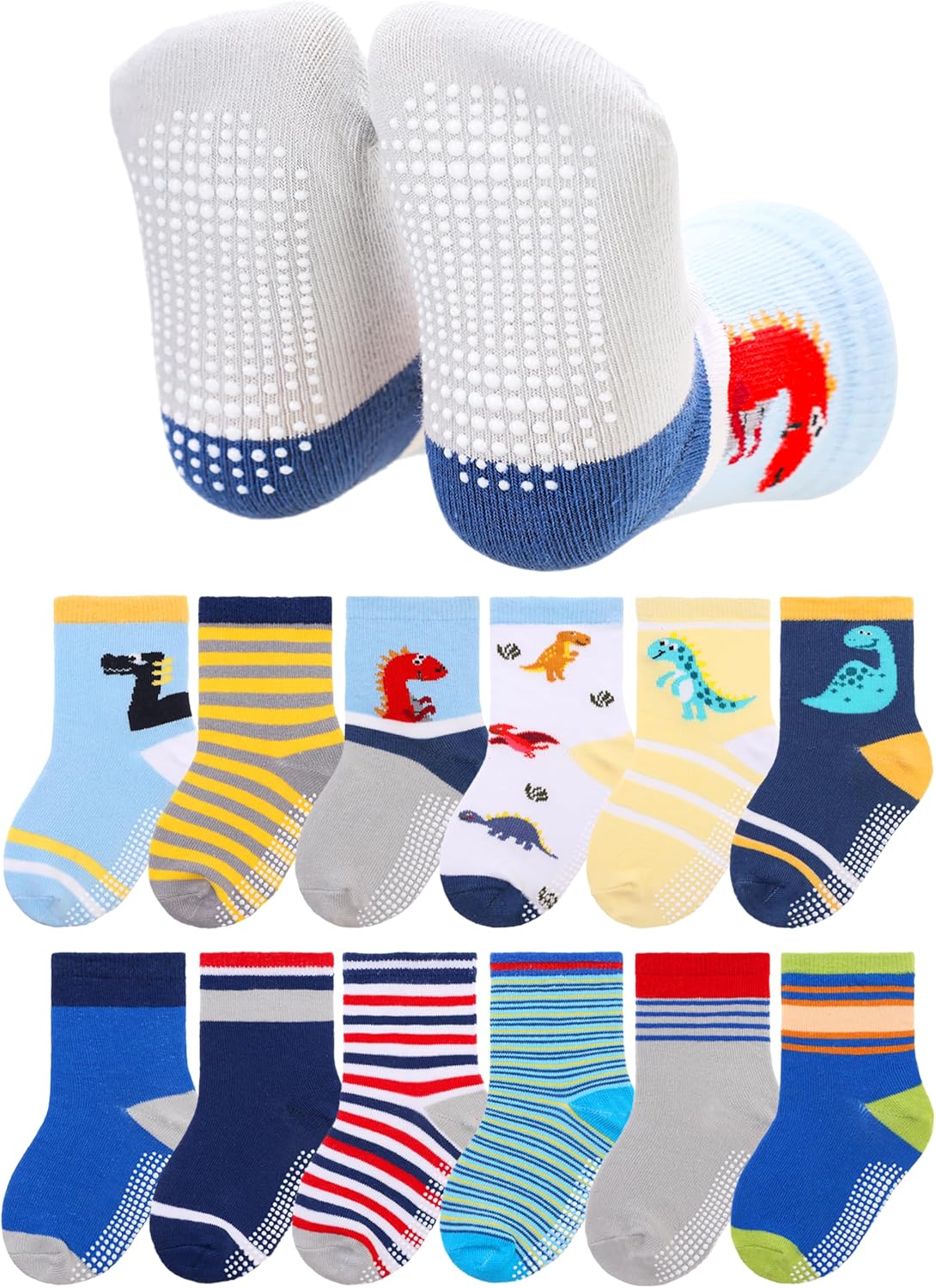 Thumbnail 6 de SEEYAN Baby Non Slip Socks 6-12m