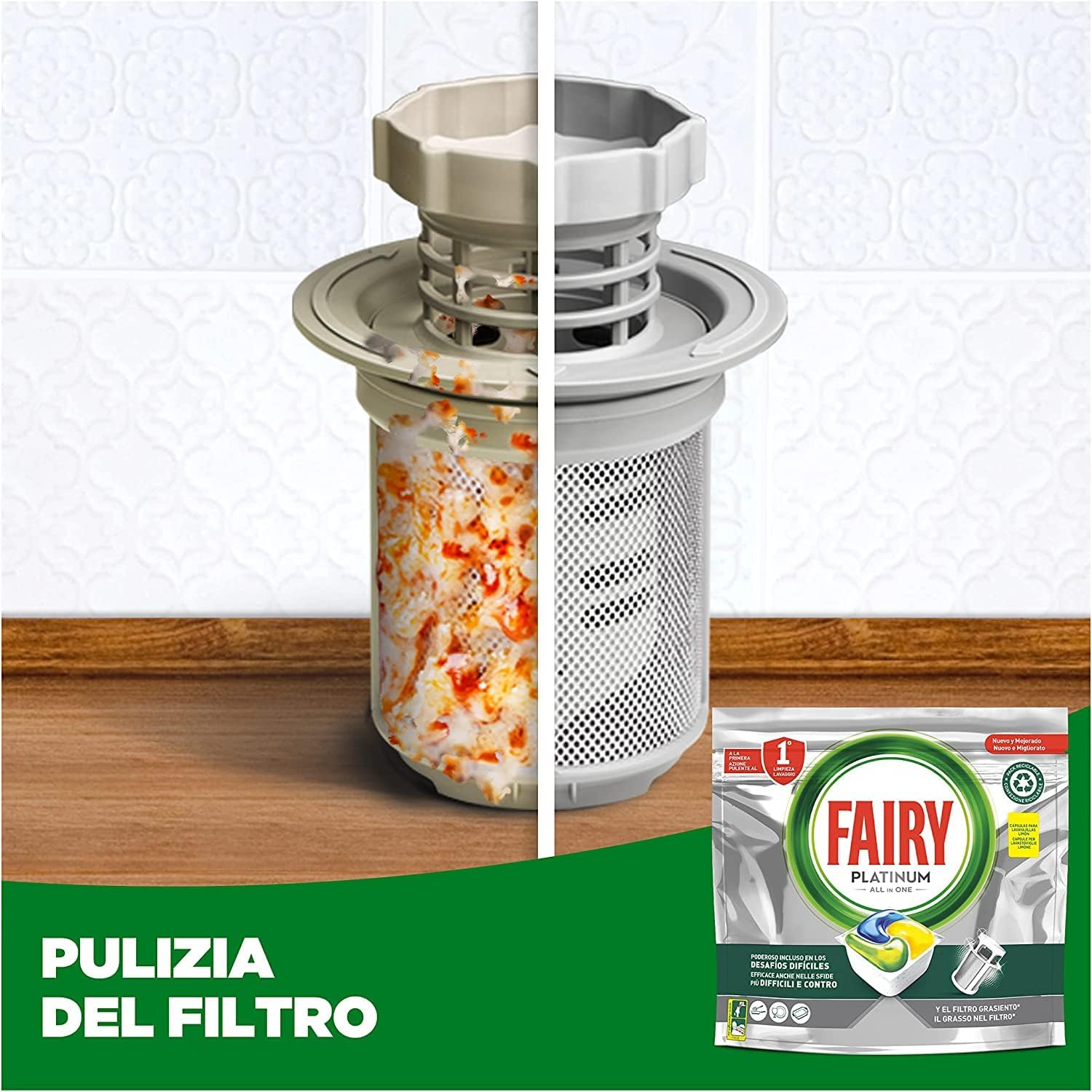 FAIRY Platinum 170 capsule pastiglie lavastoviglie