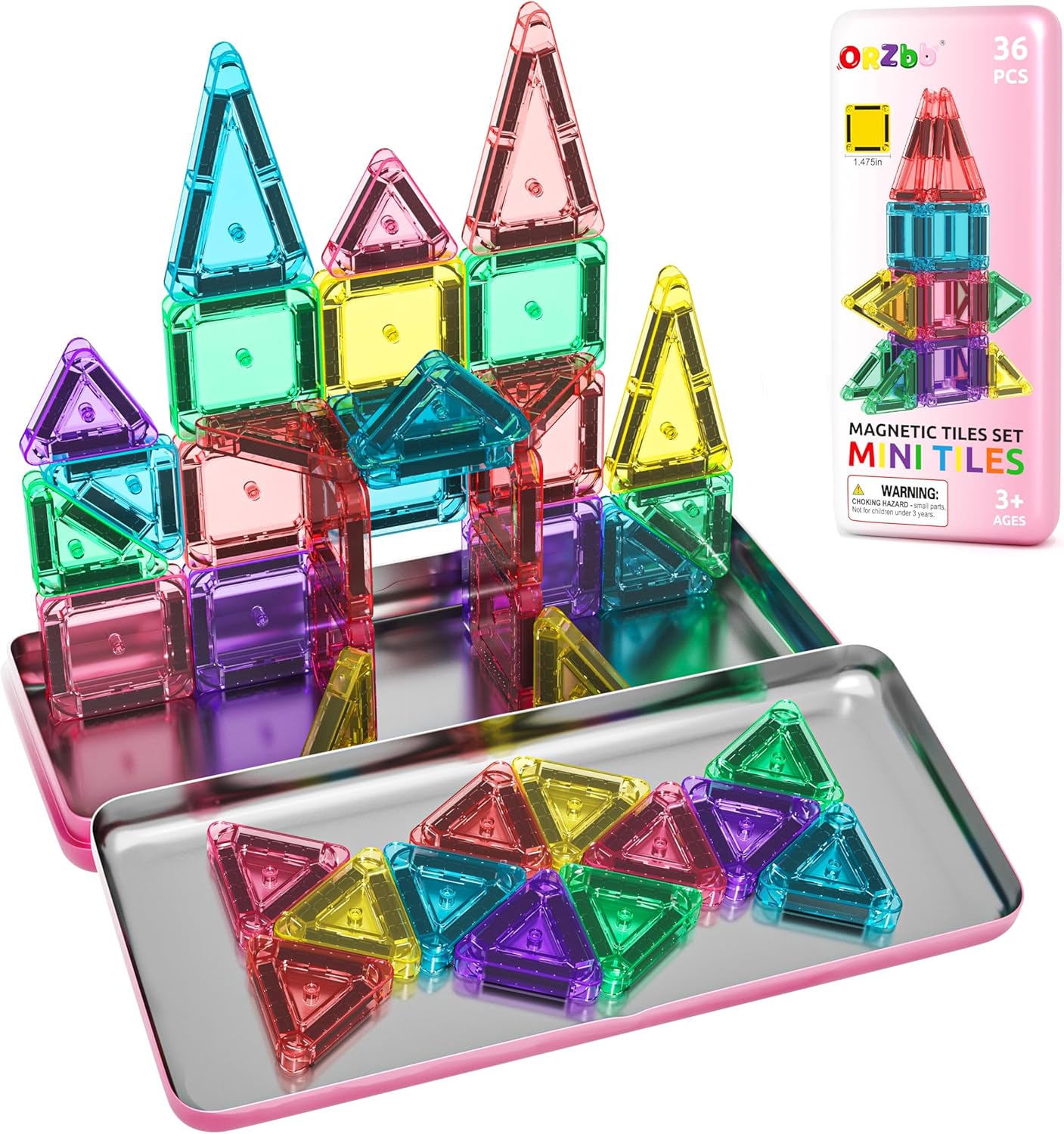 Thumbnail 6 de Magnetic Tiles Mini Travel Toddler Set