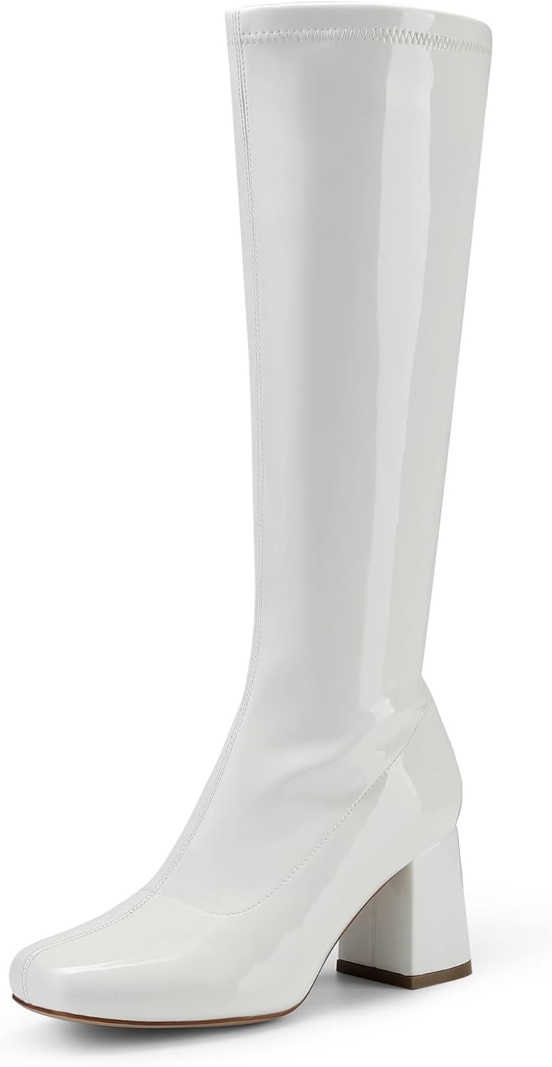Detalle de DREAM PAIRS Women's Knee-High Boots, Wide Calf
