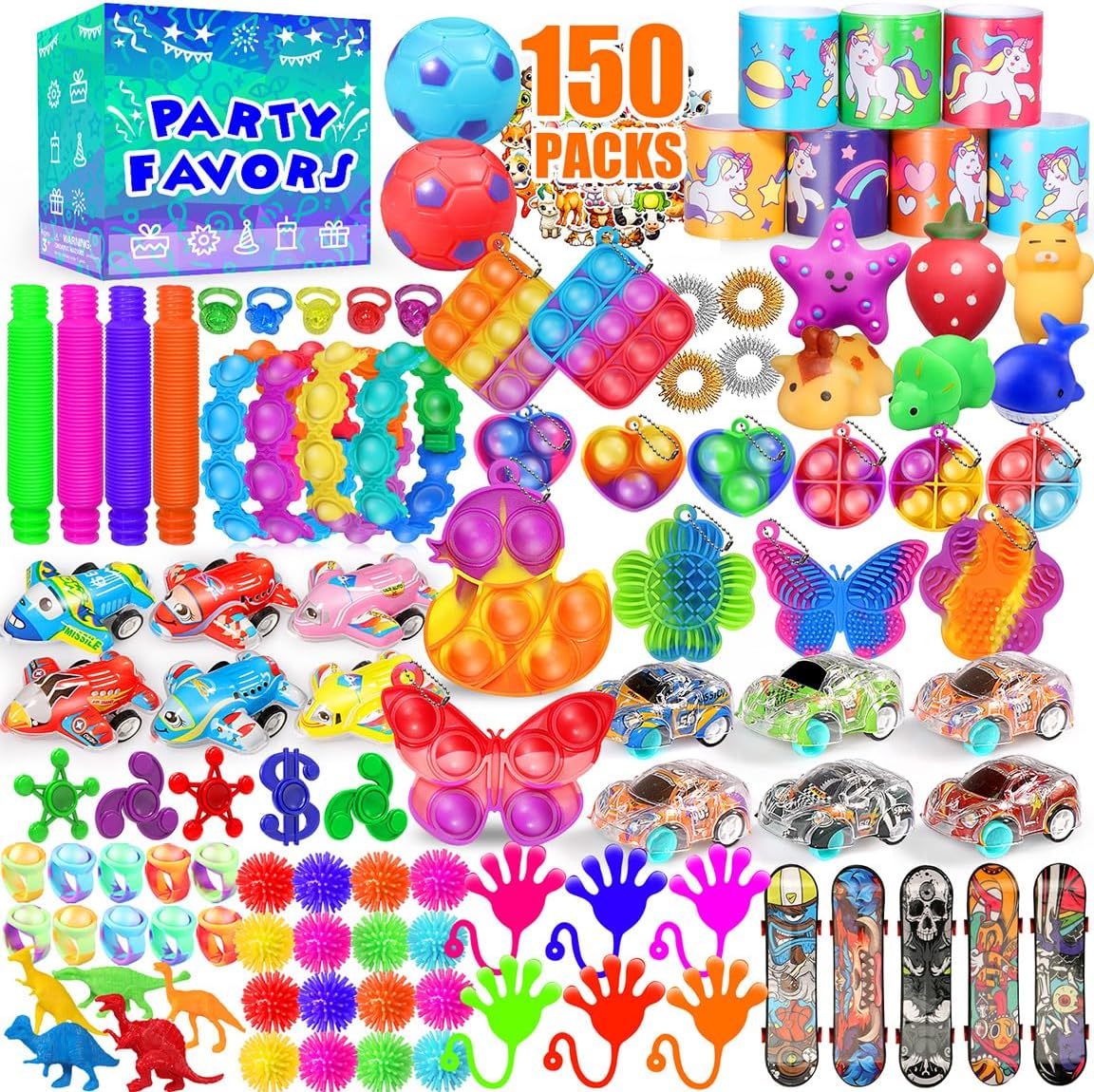 Detalle de Party Favors Bulk 150-Pack for Kids