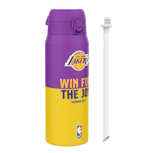 Detalle de ion8 NBA Los Angeles Lakers Botella térmica 750 ml 🥤