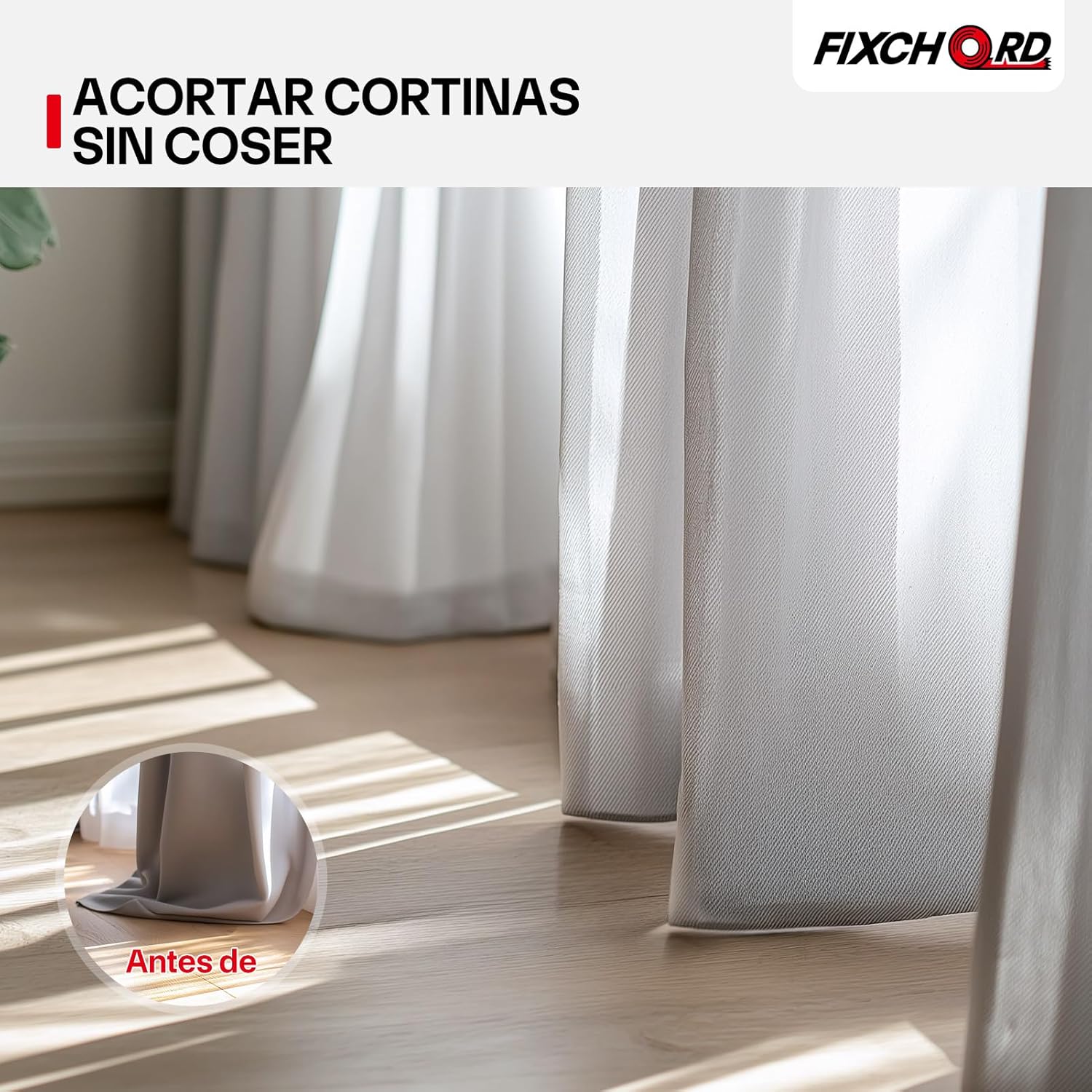 Thumbnail 3 de FIXCHORD Cinta Termoadhesiva Negra, Fácil de Usar 👖