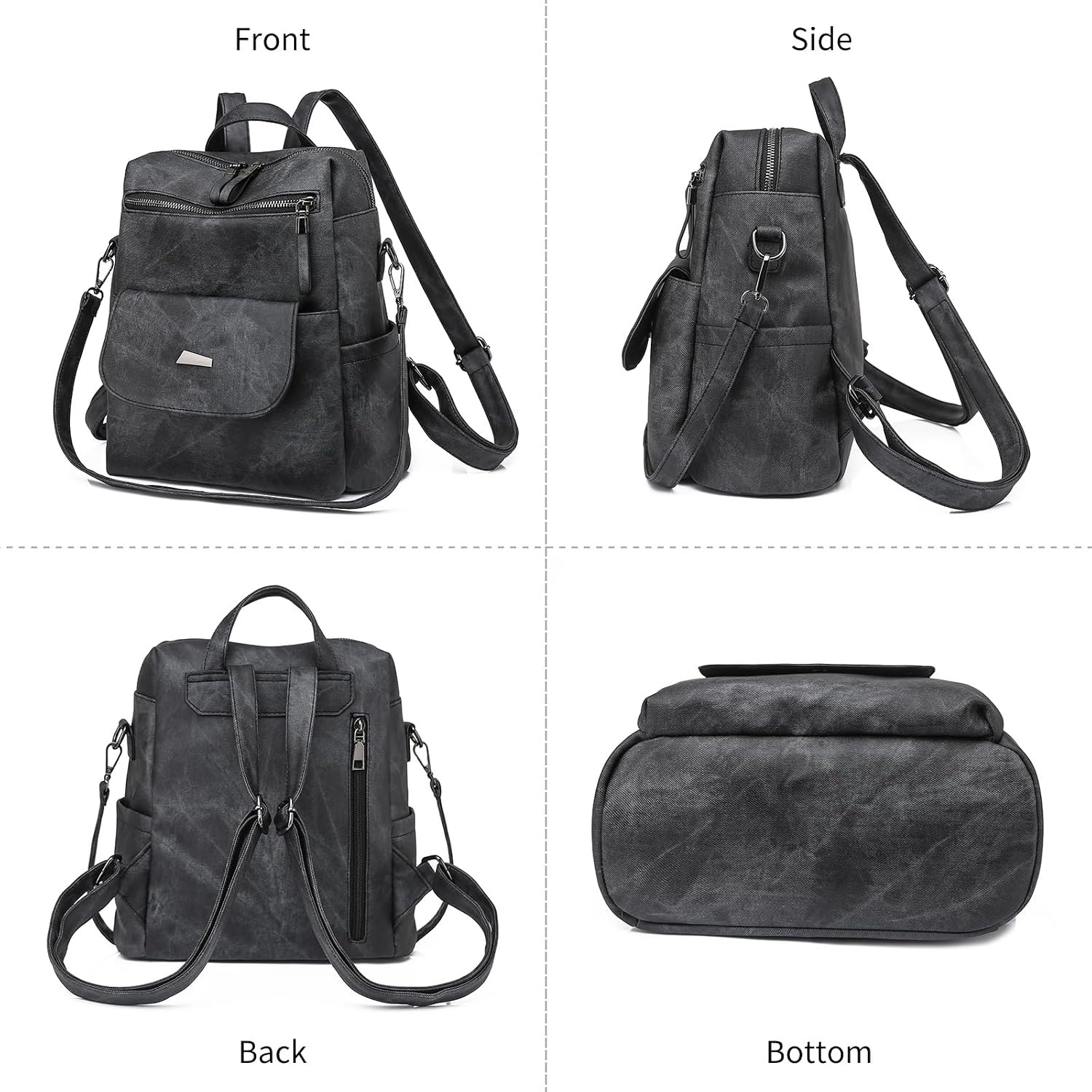 Thumbnail 3 de Puwuzixi Damen Rucksack – wasserdicht, anti-Diebstahl & vielseitig einsetzbar
