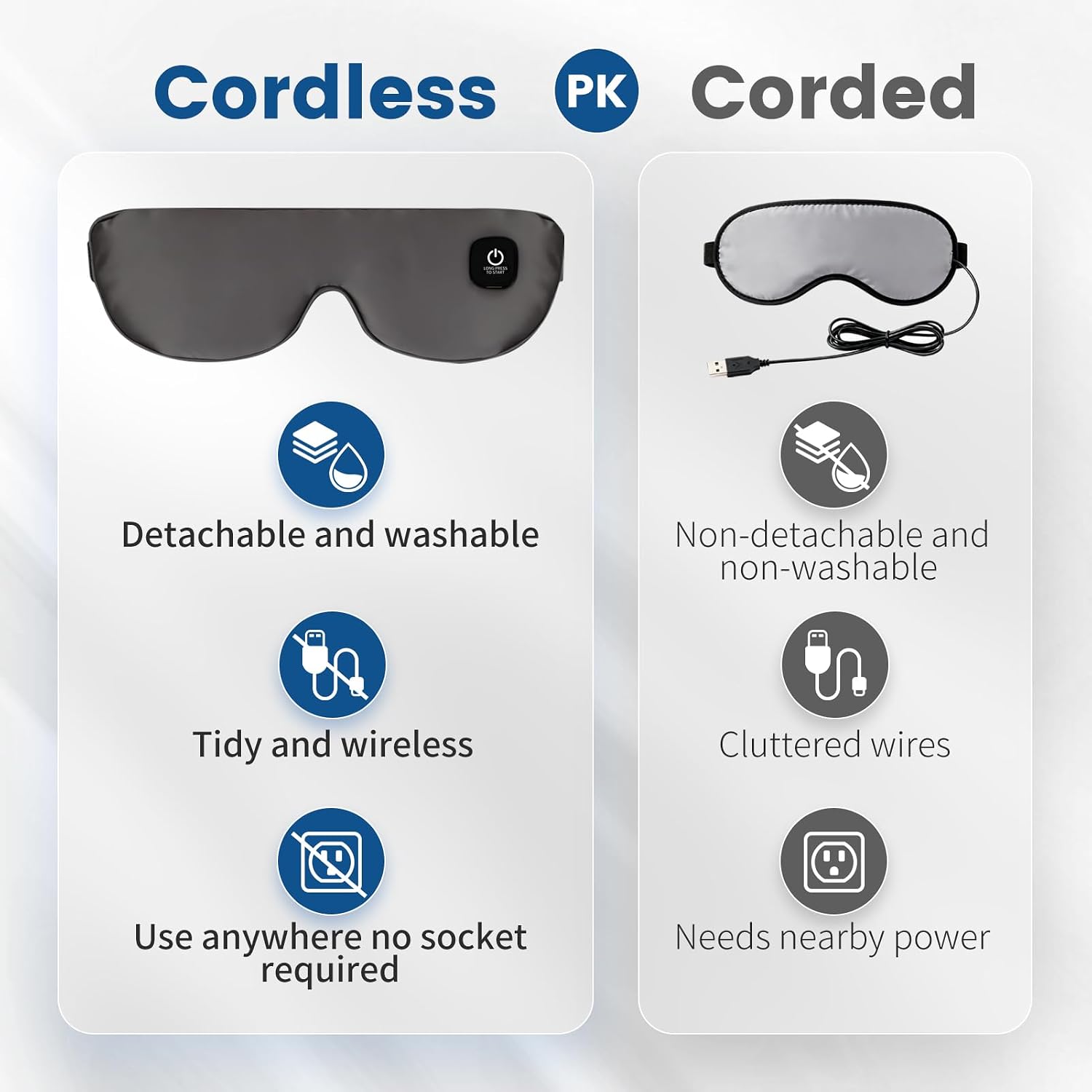 Thumbnail 6 de Cordless heated eye mask, silk