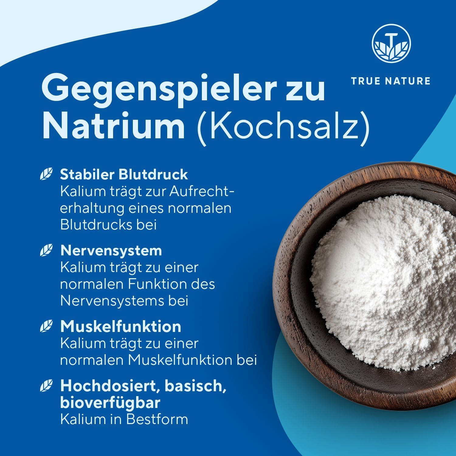 Detalle de Kalium Potassium – 400 Kapseln, Kaliumcitrat mit 800 mg elementarem Kalium – vegan, ohne Zusätze