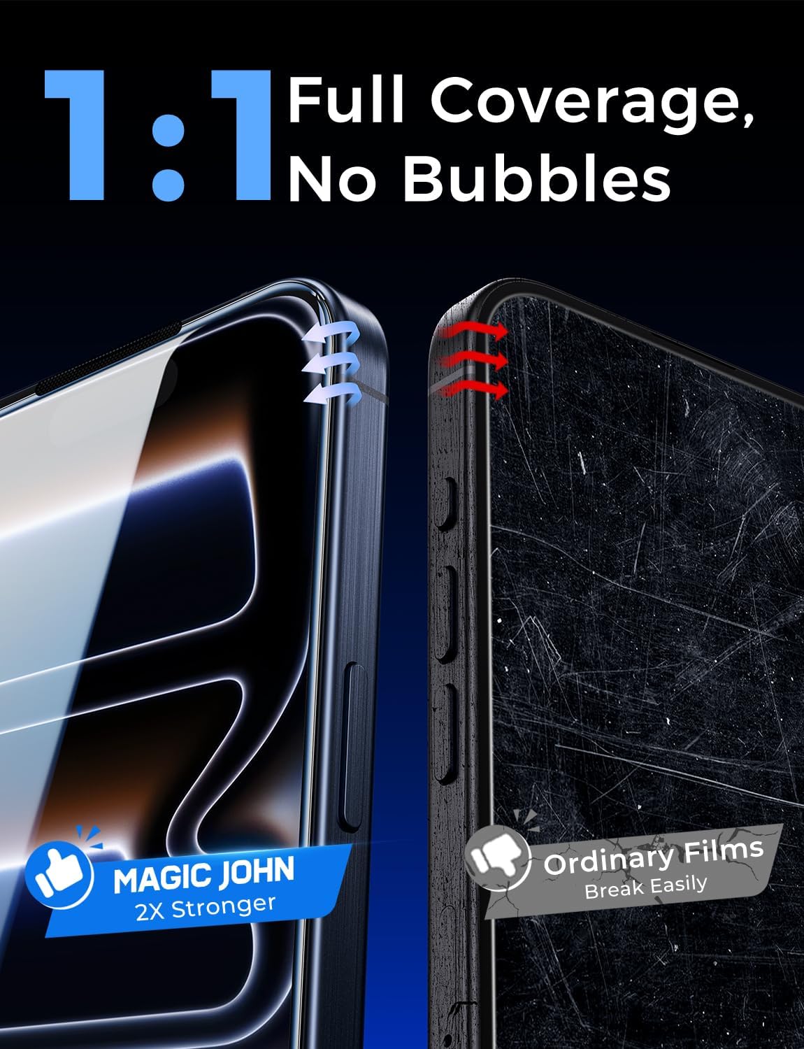 Thumbnail 6 de Tempered glass for iPhone 17 Pro, 6.3 inch