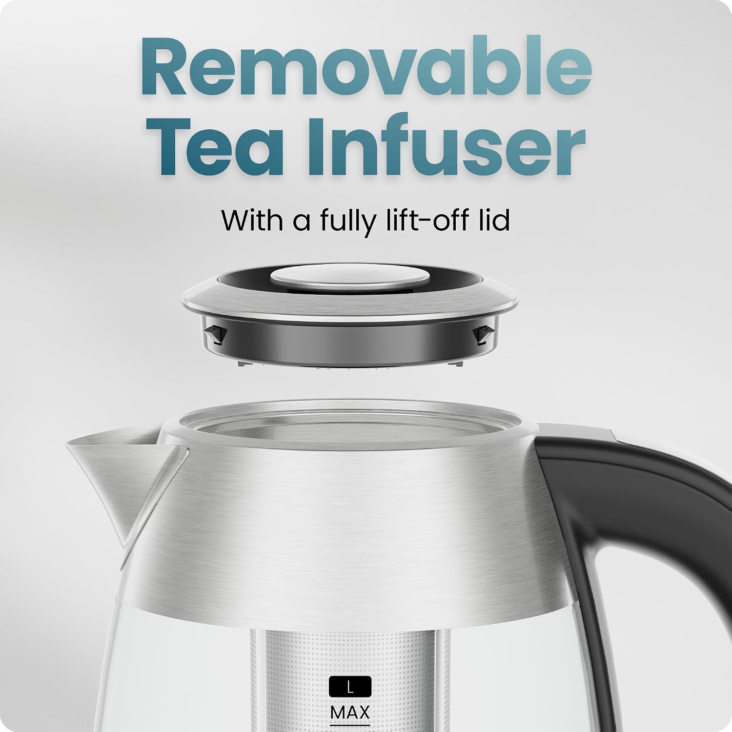 Detalle de CHEFMAN Electric Kettle 1.8L