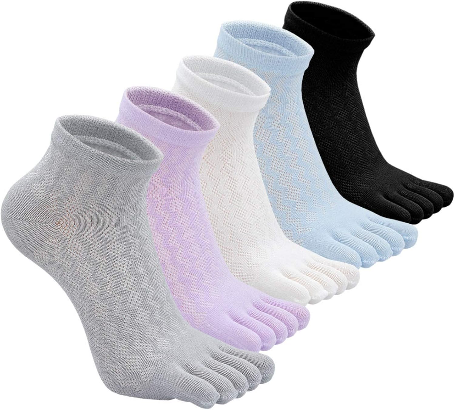 Detalle de PUTUO Calzini 5 Dita donna 5 paia
