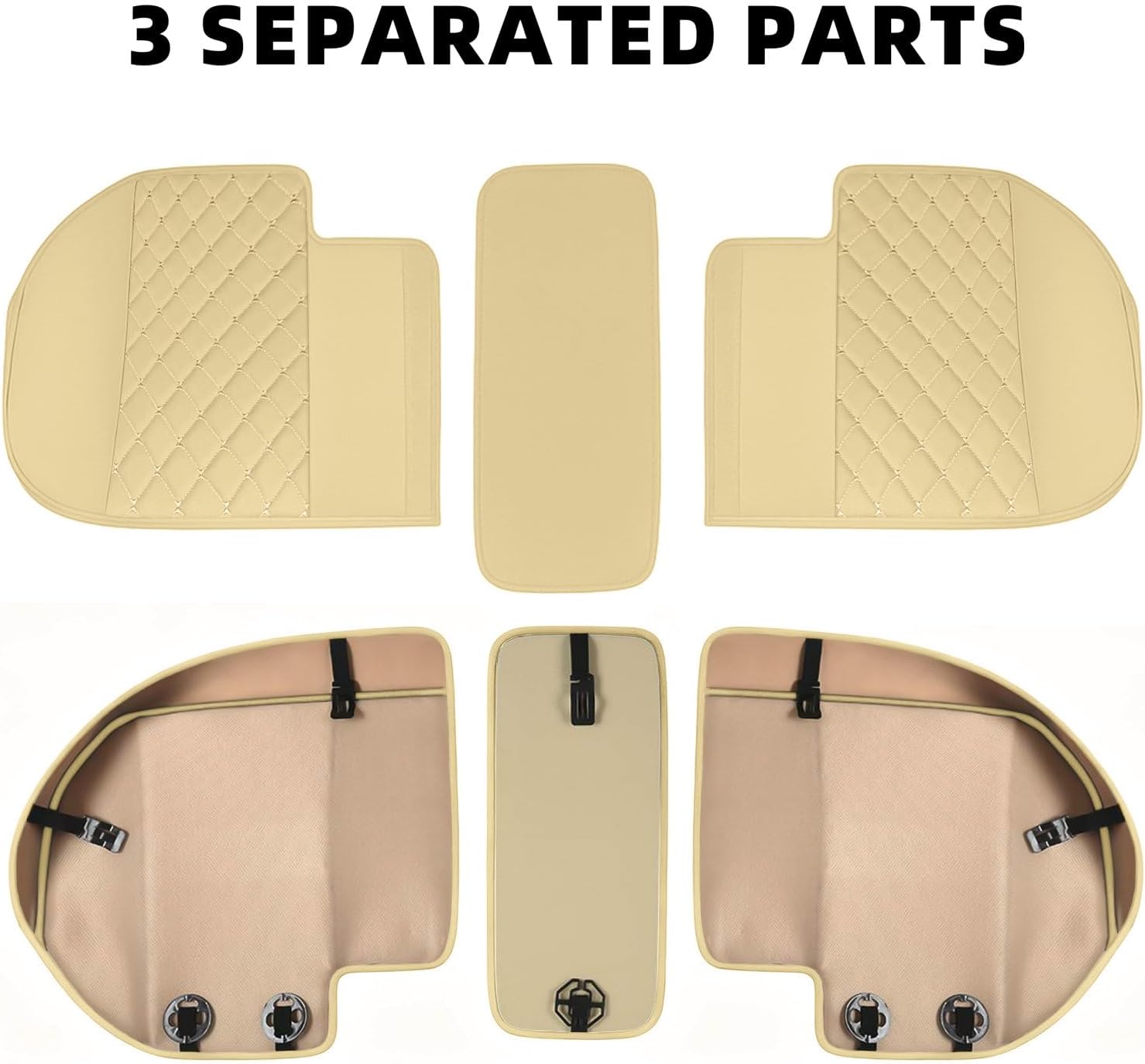 Detalle de SanQing car back seat covers, PU leather