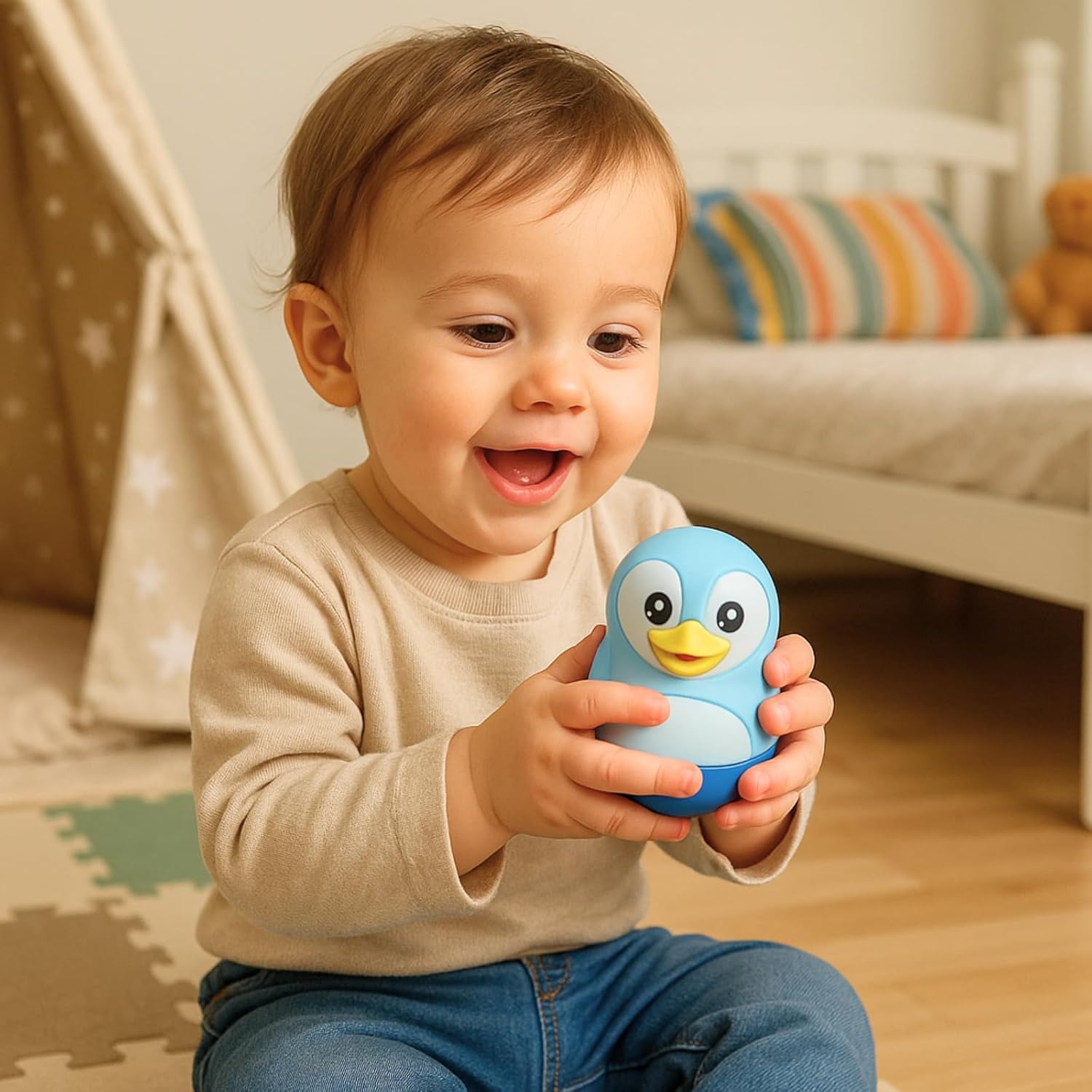 Detalle 2 de TensCare Digi Penguin Digital Baby Bath Thermometer