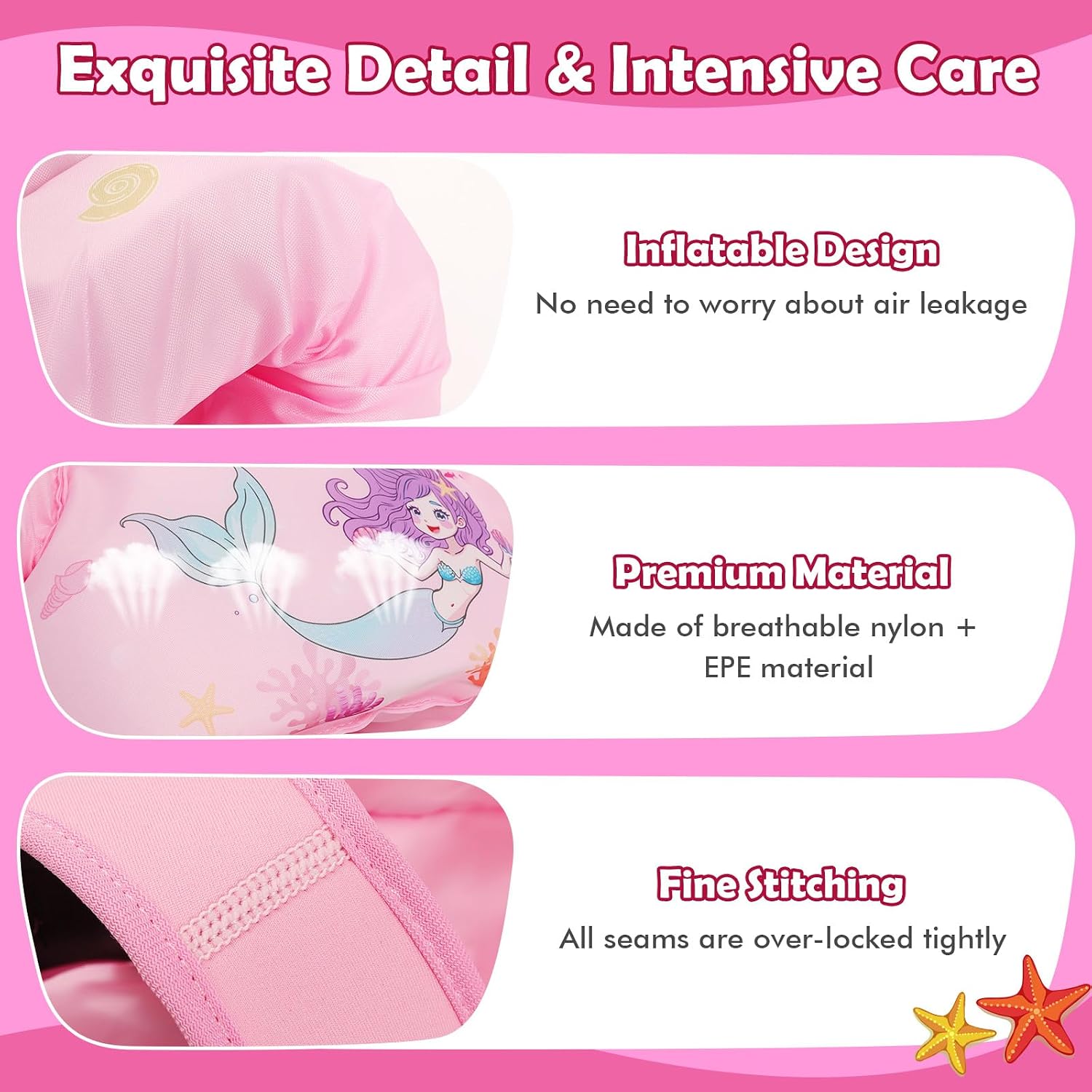 Thumbnail 4 de MoKo Toddler Swim Vest for Kids (13-66 lbs): Safe, Easy, Cartoon Water Wings