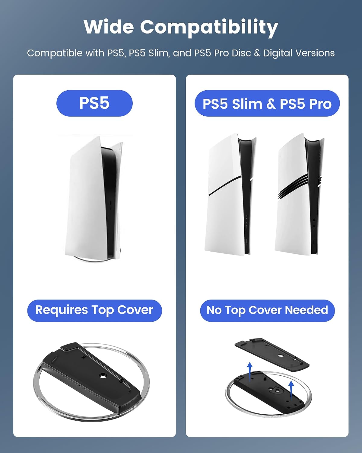 Thumbnail 1 de Lizoak Standfuß PS5 vertikal für Pro