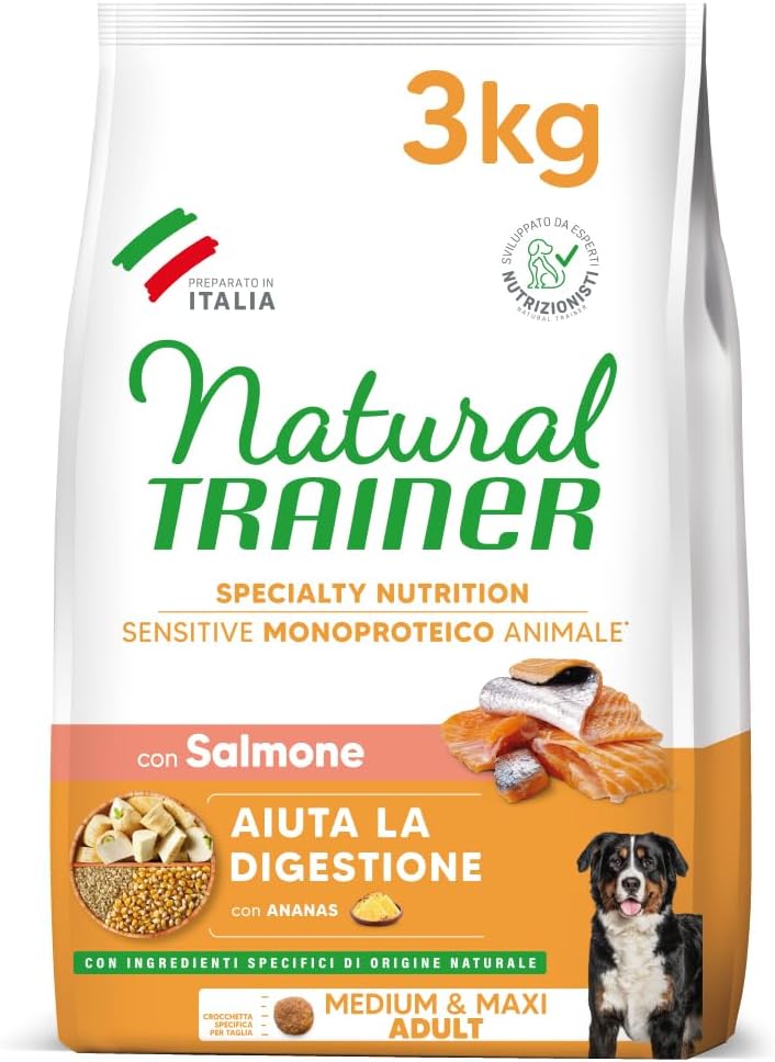 Detalle de Natural Trainer Sensitive Hundefutter 3 kg