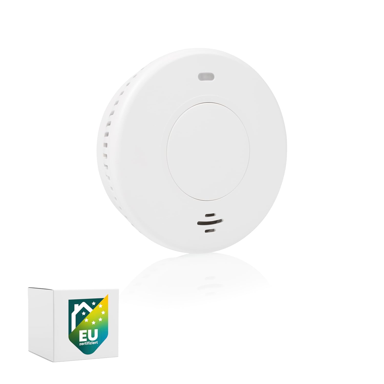 Detalle de Smartwares Rauchmelder Q-Label – FSM-12001, 10 Jahre versiegelte Batterie, optischer Sensor
