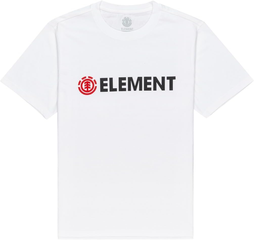 Detalle de Element Blazin T-Shirt Homme (Lot de 1) – T-shirt écran épuré pour homme
