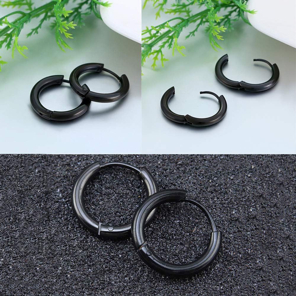 Detalle de Huggie Hoop Earrings, 10mm