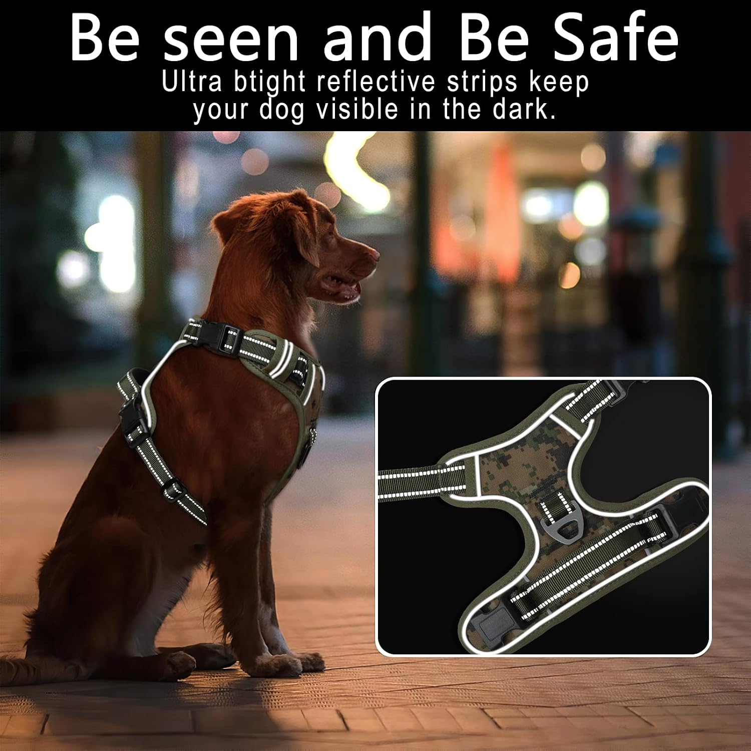 Thumbnail 5 de HEELE Dog Harness L, no pull vest L