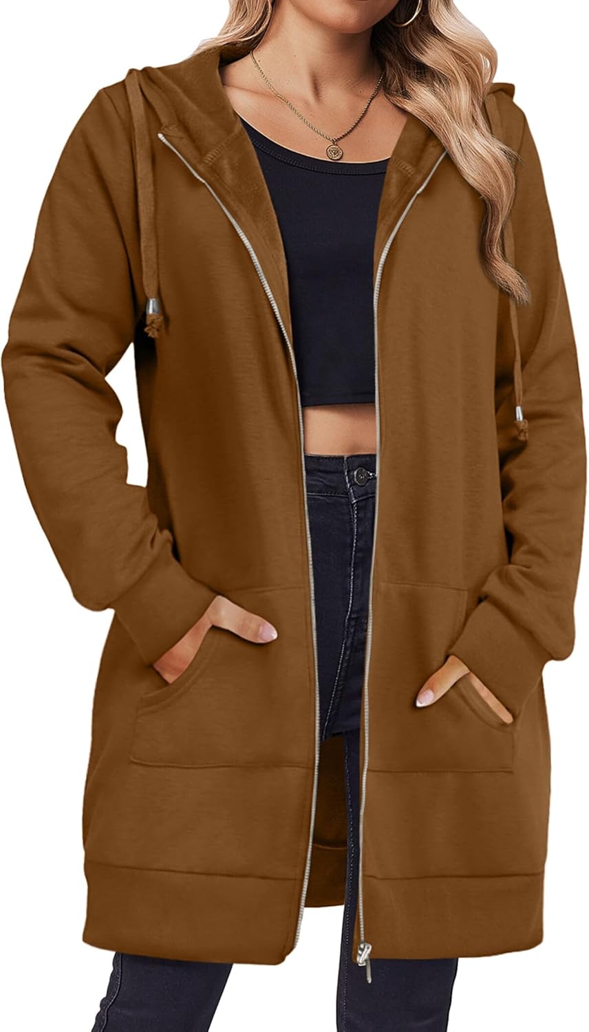 Thumbnail 6 de Zeagoo Long Zip-Up Tunic Hoodie 2024