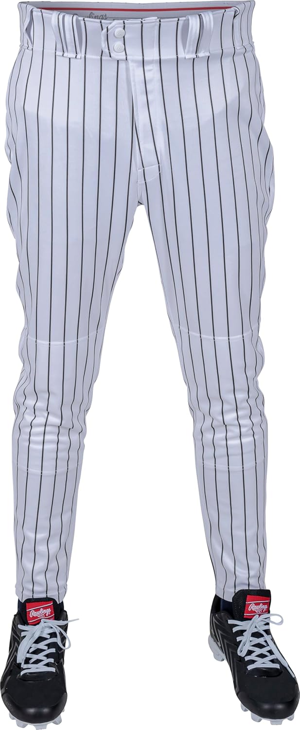Detalle 2 de Rawlings Men's Pro 150 Series Baseball Pants — Jogger Fit