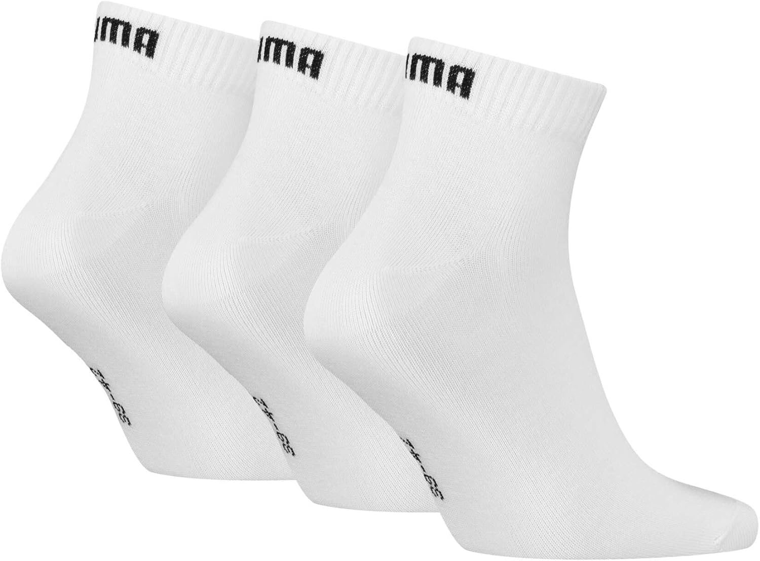 Thumbnail 3 de Chaussettes PUMA Quarter en coton recyclé – lot de 3