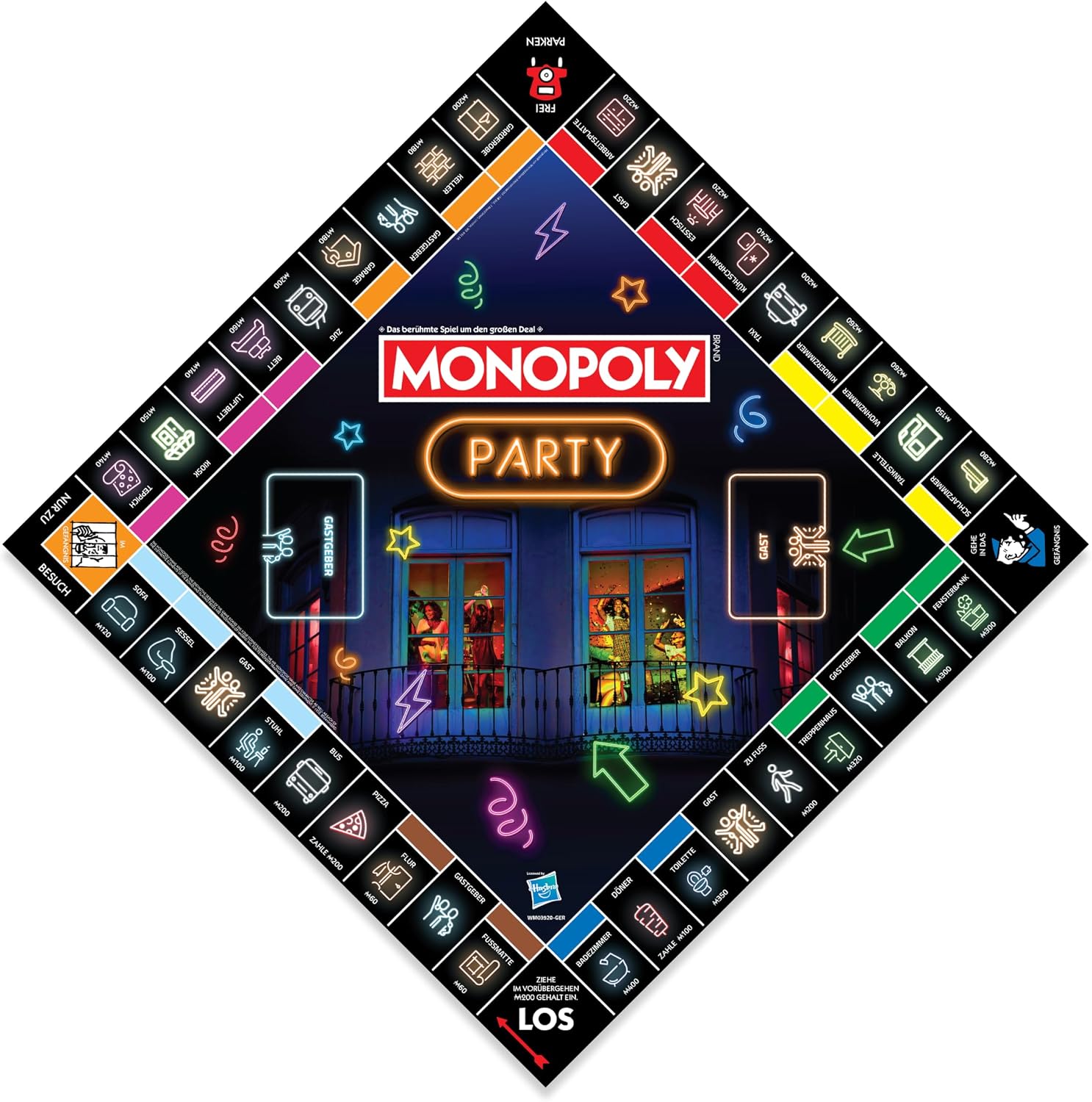 Detalle 2 de Winning Moves Monopoly Party Edition