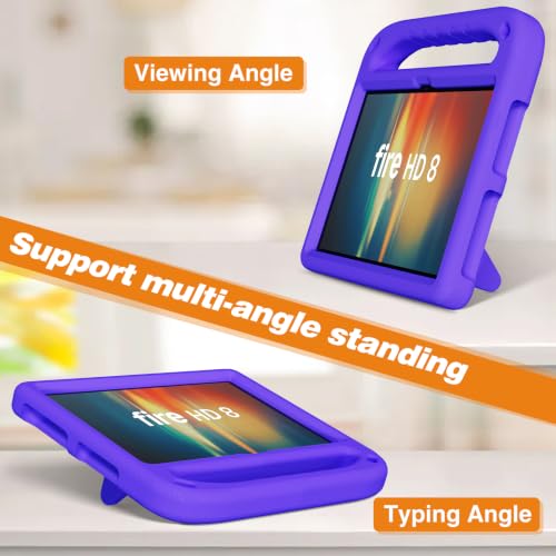 Thumbnail 3 de XunyLyee Kids Case for 8 Inch Tablet (8 Kids Pro) – EVA Shockproof Cover with Stand and Carry Handle