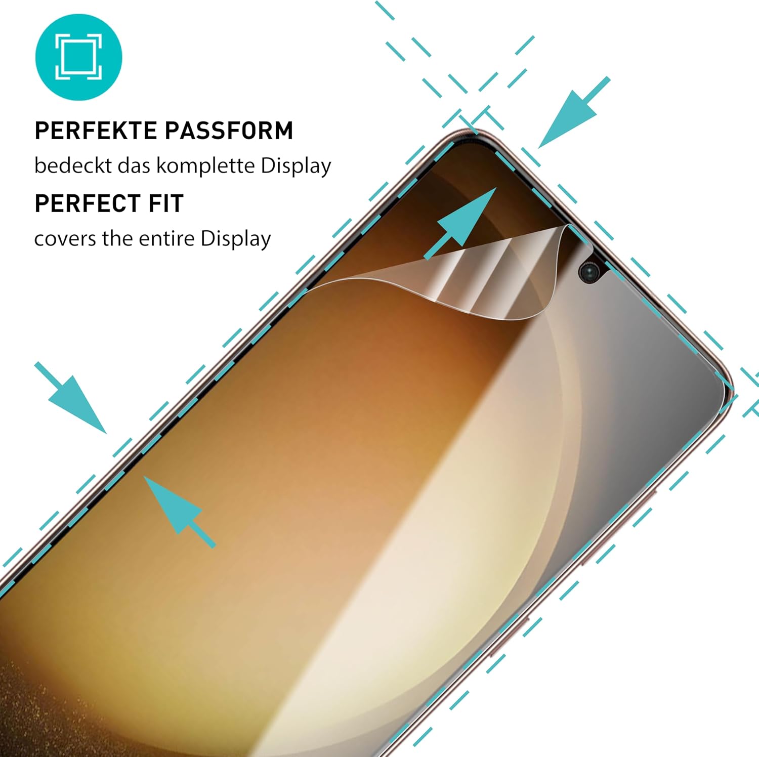 Thumbnail 1 de SmarTect TPU Screen Protector for Samsung Galaxy S23 Plus, 2 Films and Camera Protectors