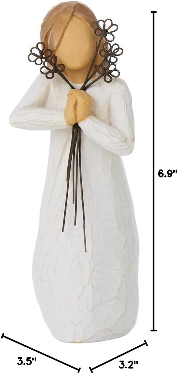 Thumbnail 6 de Enesco Willow Tree 26155 Figurine Amitié, Beige