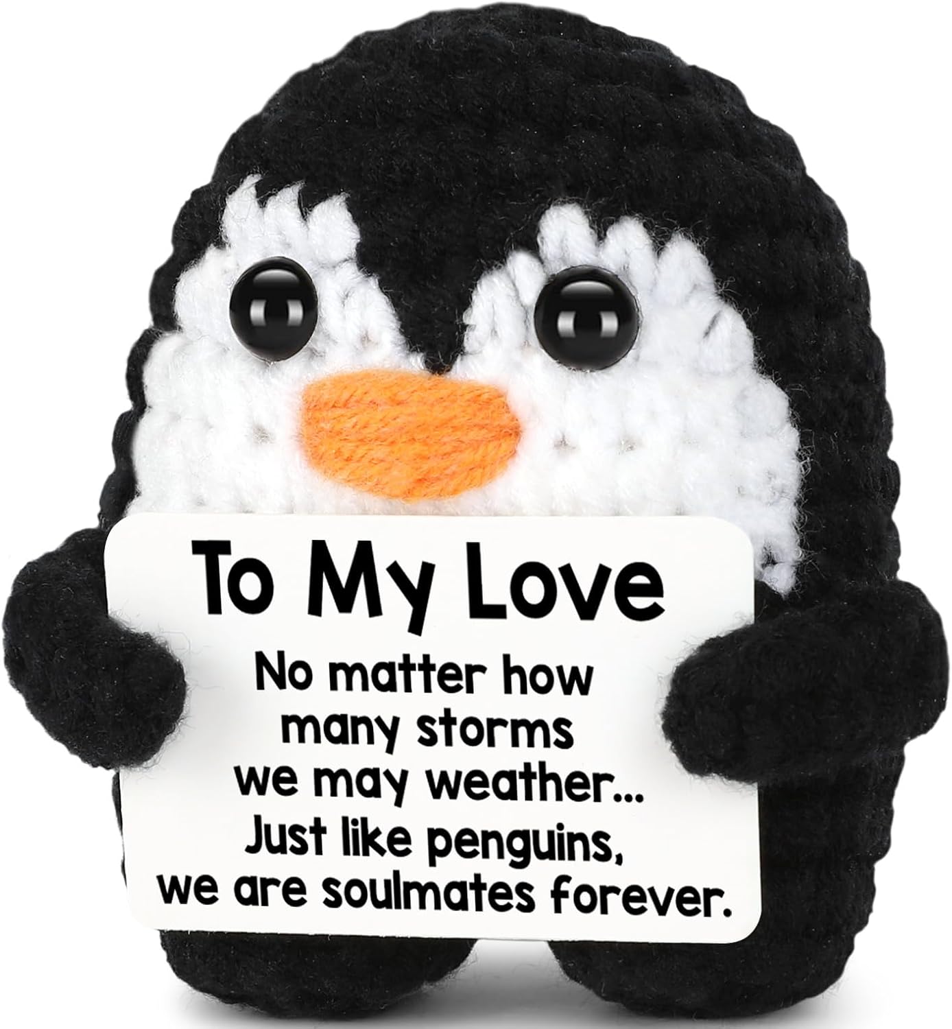 Detalle de Handmade Crochet Penguin 2.9 in