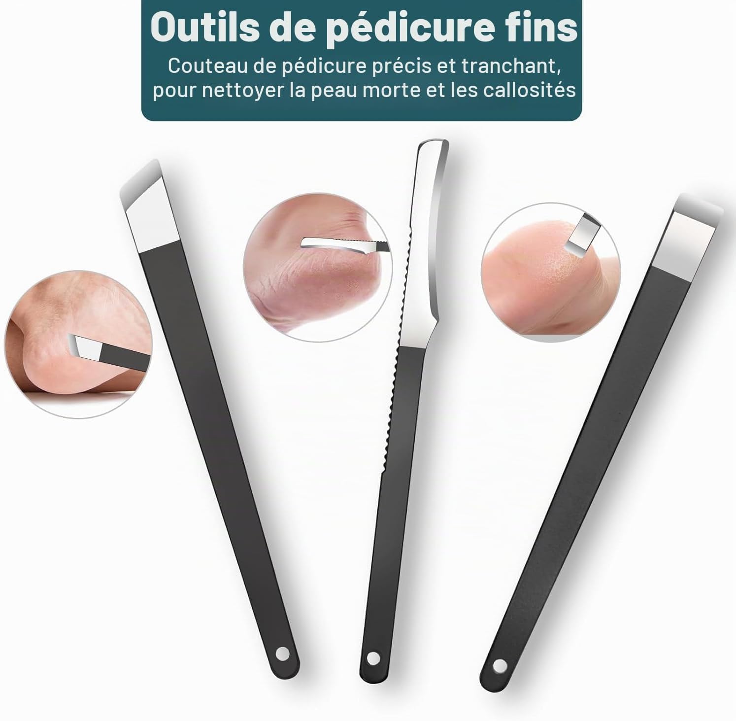 Detalle 1 de DUAIU JELQFUKC070301 manicureset, 18-delig, met nagel- en gezichtstools