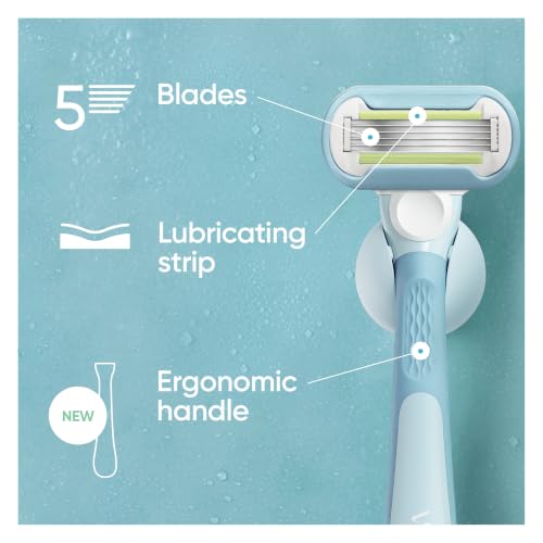 Detalle de Gillette Venus Extra Smooth Razor Blade Refills (Pack of 4) – 5- blades for a super close shave